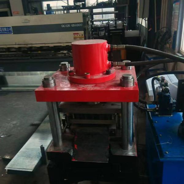 Máquina de moldeado de bandejas de cable de fuente de energía eléctrica con moldeado integrado y espesor de rodadura de 0,8-1,5 mm