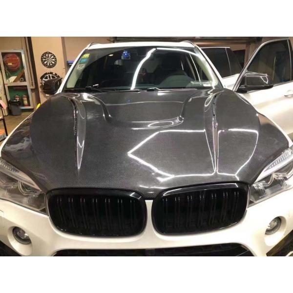 Venta para BMW X5 X6 F15 F16 Capó de fibra de carbono Capó de fibra de carbono X5 X6 tapa de fibra de carbono