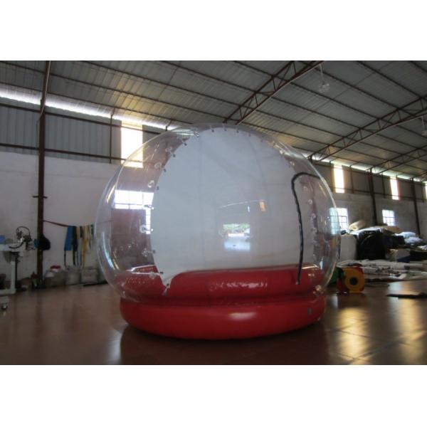 Брезент Pvc на открытом воздухе раздувного хрустального шара воздухонепроницаемый Dia3m украшений рождества