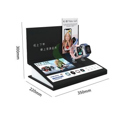 Custom Watches Acrylic Display Stands Phone Display Stands Holder Glossy Lamination