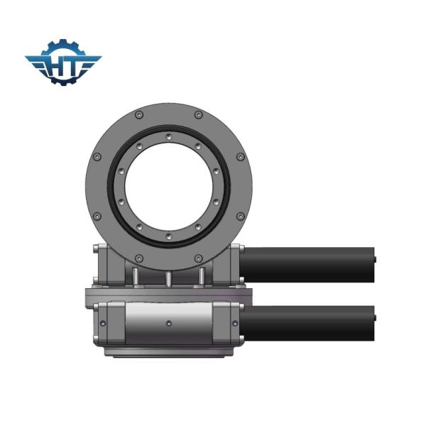 Привод ряда двойной оси солнечный с мотором 24VDC и кодировщики для двойных отслежывателей и спутника оси