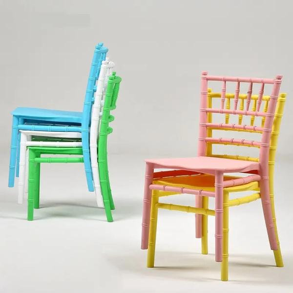 White Green Blue Children Plastic Chair OEM ODM Kids Plastic Chair Modern