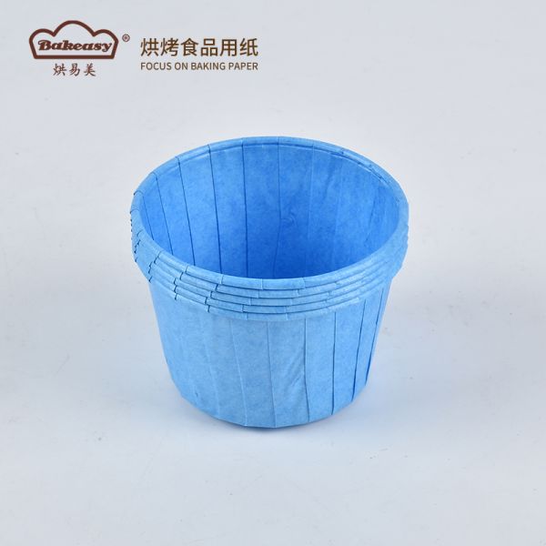 Rolled Rim Muffin Cup for Cupcakes Greaseproof & Disposable Premium Food-Grade Liners