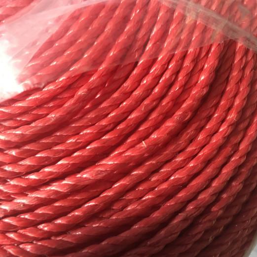 Twisted Commercial Fishing Rope PP Split Film Twine Length 200-500m