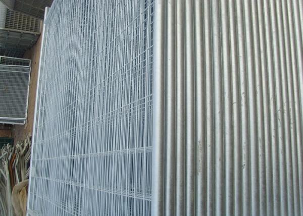 Galvanized 42 Microns Temporary Fence Panels / Construction Site Fence Panels