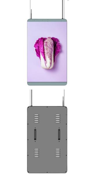 Commercial Full Color Indoor LED Poster Floor Stand Display P2.5 With High Brightness
