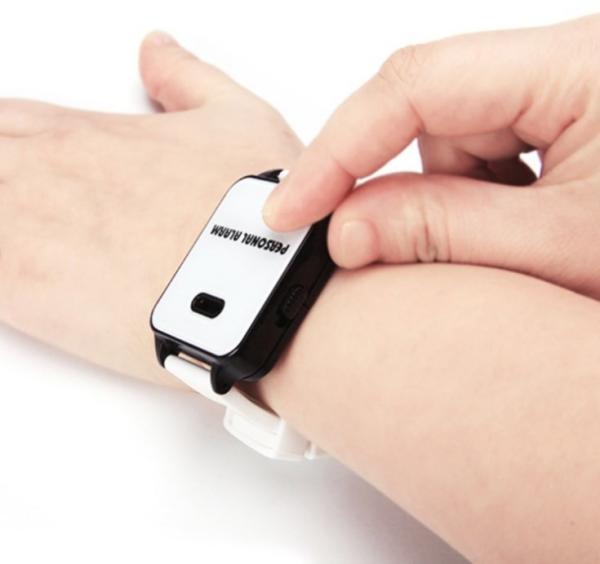Wrist Security Alarms 130db Personal Safety Siren Defense Personal Alarm 40g