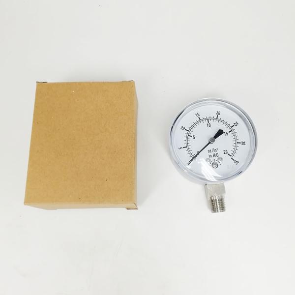 Обжатый вес манометра 1кг цифров штуцеров пневматической трубки воздуха