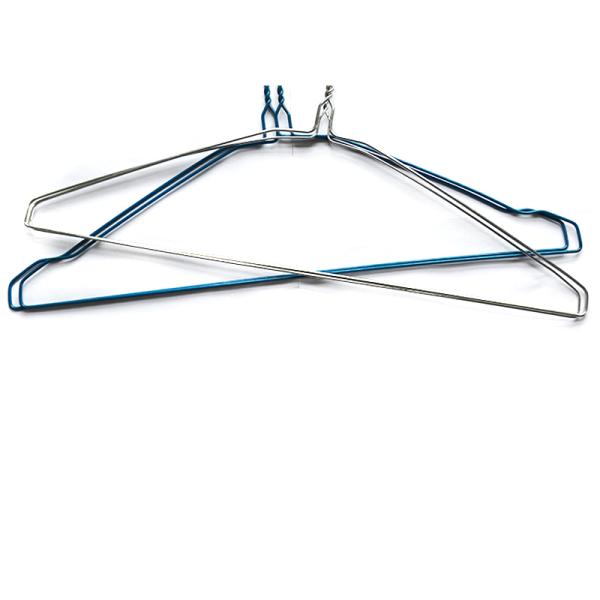 Dry Cleaning Disposable Laundry 2.2mm Galvanized Wire Hangers