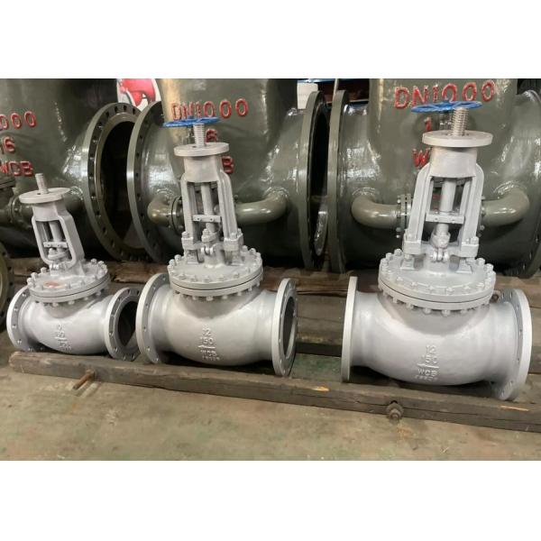 ASTM A216 WCB cast steel ANSI globe valve