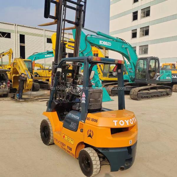 Toyota 7F30 Forklift and Reasonable Used Machine with Fork Length 1000MM Weight KG 3000 kg