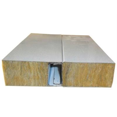 Painel Sandwich de lã de rocha isolado para parede e telhado em estilo de design de armazém moderno