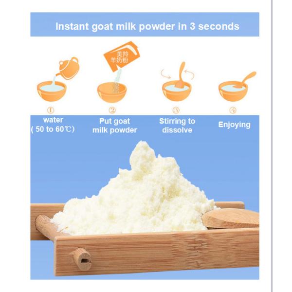 Sweetened Natural Goat Milk Powder Full - Cream Instant Pure Goat Milk Powder 400g