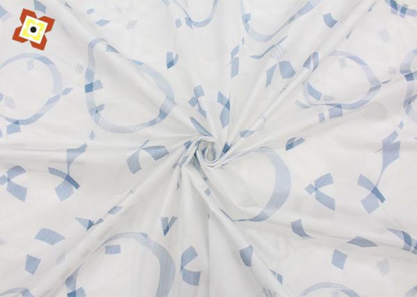 Wholesale Textile Fabric Manufacturer Cheap Price Sale White Print Polyester Knitted Fabric Mattress Fabric