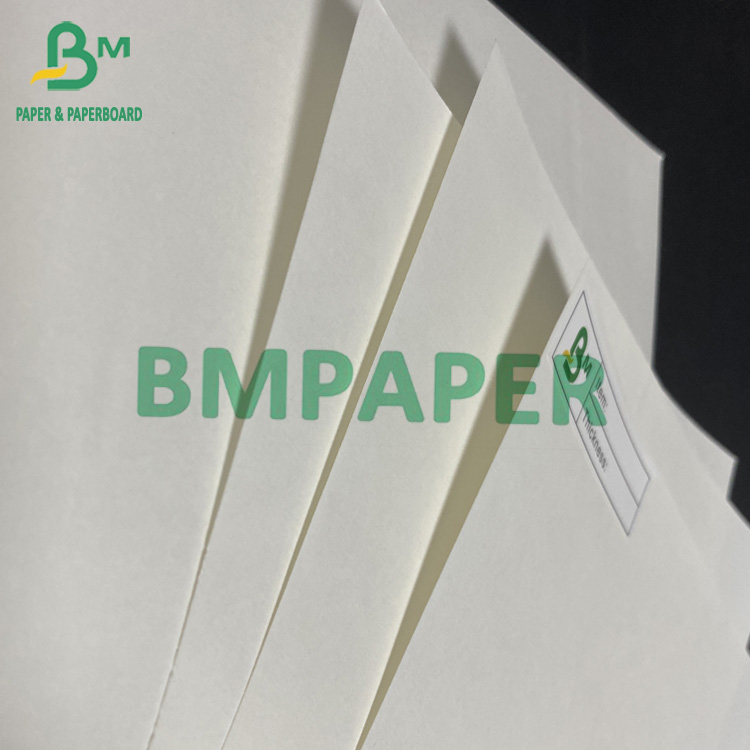 70gsm 80gsm 90gsm White Bleached Kraft Paper High Expansible Custom Sheet Size 30cm - 250cm 70 ггм 80 ггм 90 ггм белая отбеленная kraft бумага высокорасширяемая листовка размер 30 см - 250 см