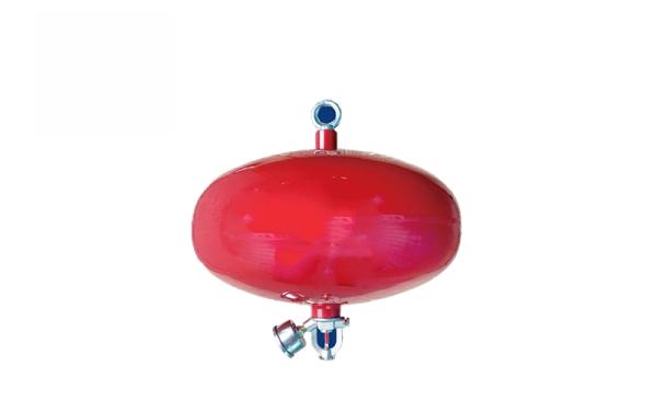 Hanging-Type Dry Power Fire Extinguishing Device