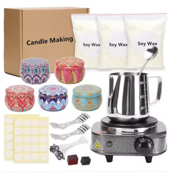 Dumping Pot Dyed Block Candle Wick Soy Candle Making Kit