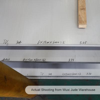 1D Surface Stainless Steel Plain Sheet 1500x6000 Hot Rolled 304 304L 316L 430