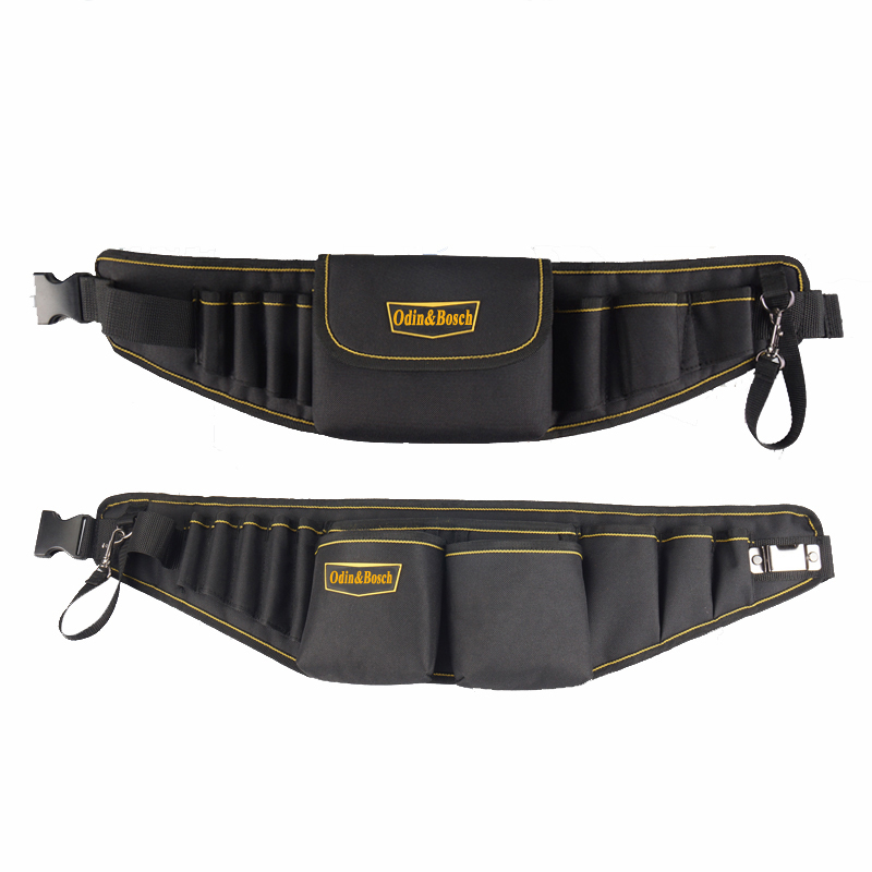 Men Utility Unique Bargains Release Buckle Electrician Waist Pocket Tools Belt Pouch Bag