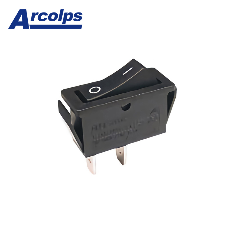 Boat-type Switches Lighted Switches With LED Light Large-size Current Square Plastic case Rocker Switch
