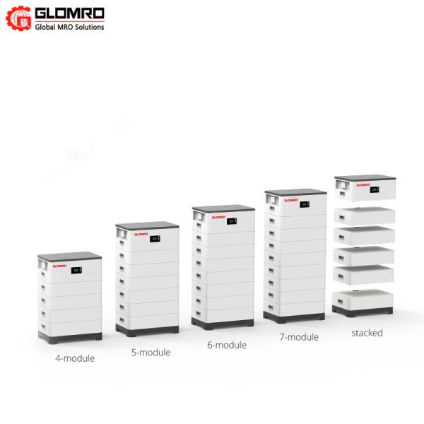 Casa empilhada de alta tensão do fosfato do ferro do lítio de Ion Battery Energy Storage Battery do lítio 5KW-20KW solar