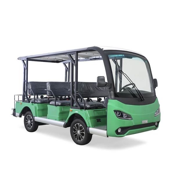 Electric Sightseeing Car with 8 Passenger Capacity 30 Percent Climbing Ability