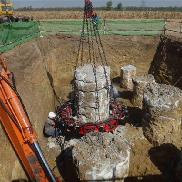 Голова отрезала машину выключателя кучи 1200mm гидравлическую конкретную для перерыва отверстия скважины