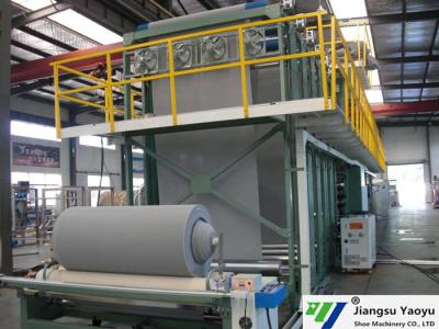 Máquina não tecida da laminação da tela, máquina da laminação da sapata do PE EPE 