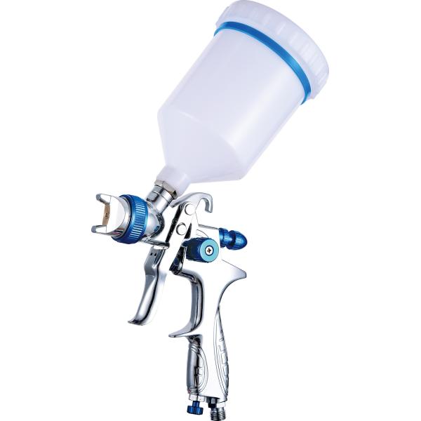 High Volum Low Pressure Air Spray Paint Gun Portable Acid-Proof Painting Tools 600ml Cup