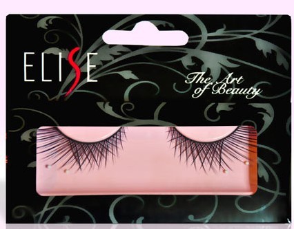Artificial Black Natural False Eyelashes Handmade , Easy To Apply False Eyelashes