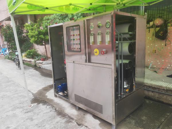 Varying Capacity Reverse Osmosis Desalination System With Pressure Pump