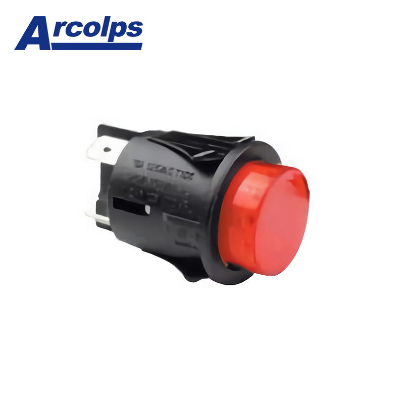 Red Blue Yellow Car Button Switch ARCOLPS Small Push Button Switch