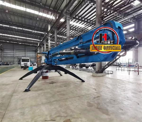 JIUHE 15m 17m 18m 21m 23m Spider Concrete Placing Boom/Concrete Pump Distributor /Stationary Concrete Placing Boom