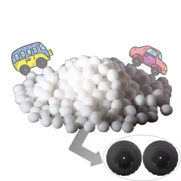 TPE Elastomère Granules de matériau plastique de type pneu de jouet en caoutchouc durable