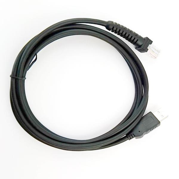 5V RJ45 Data Cable , Barcode Scanner USB Cable 2m 3m 5m Length