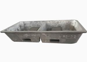 Lead Zinc Ingot Casting Molds Impacts Out Surface And Inner OEM