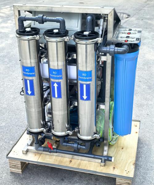1500GPD Small Commercial Mobile Water Purification System For Well Water