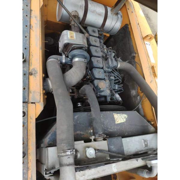 Low Hour HYUNDAI 215 Excavator 15 Tons 0.8m Bucket 120KW Engine Yellow Color 2600 Hours