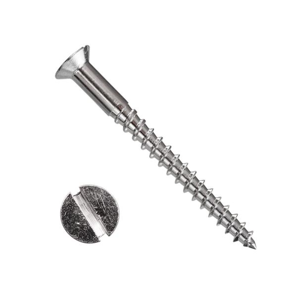Slotted Flat Head Self Tapping Countersunk Screws For Urban Railway System