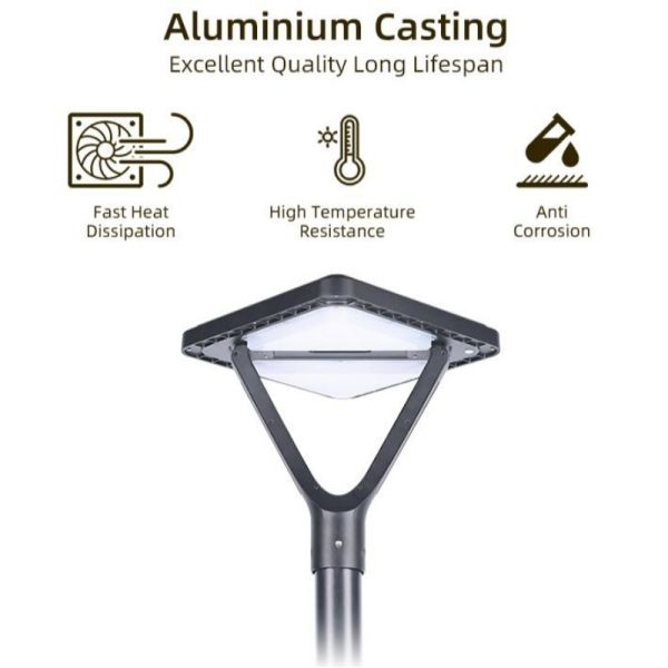 LED Solar Garden Light With IP67 Waterproof Motion Sensor for Outdoor Pathways
