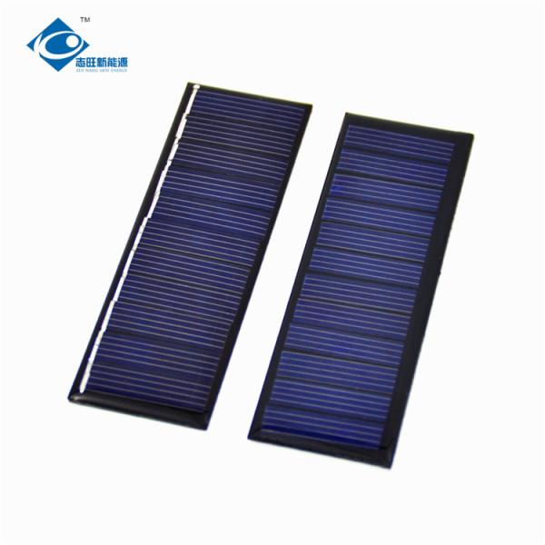 5.5V Waterproof Solar Panel Charger ZW-9030-5.5V Strip Epoxy Solar Panels 0.3W