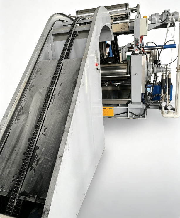 XPG-600 Floor Standing Circular Rubber Cooler , Batch Off Cooler,Factory Direct Sale