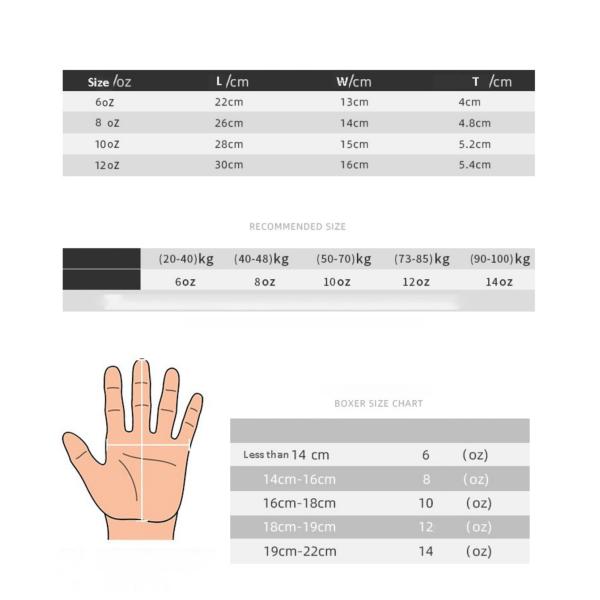 Durable Boxing Gloves For Training Kickboxing Boxing Gloves Fashion Design Boxing Gloves