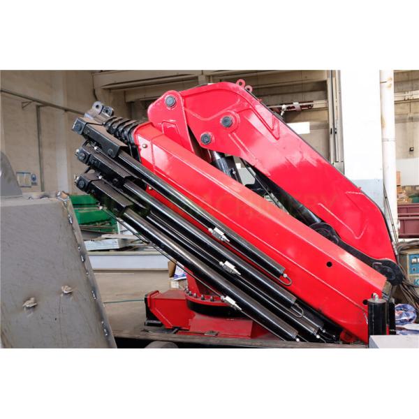 Workshop Telescopic Boom Truck Mounted Crane Equipment Running Smoothly
