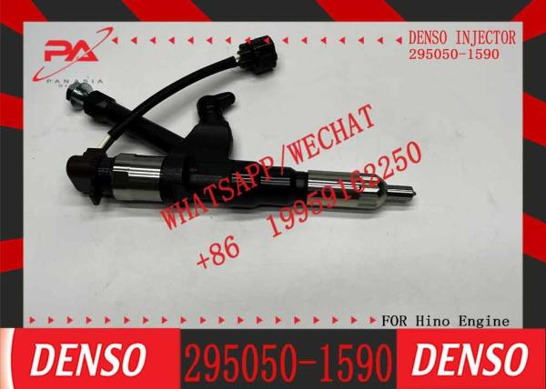Nueve marcas de alta calidad 295050-1590 inyector de diesel probado 295050-1590 inyector 23670-E0590