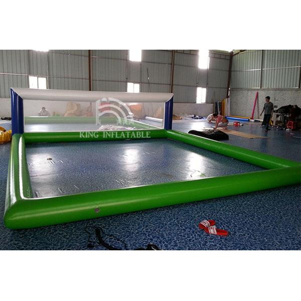 Inflatable Volleyball Court Adults Inflatable Beach Games For Pool Game 33x16.4x5ft