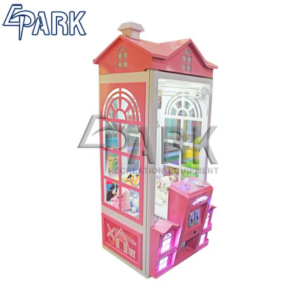 Newest Popular House design toy grabber vending machine doll crane machine coin pusher