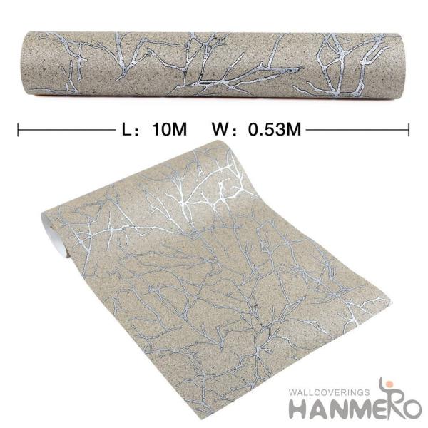 Роскошный стильный внутренний материал ХМЛ8А018 обоев 0.53*10М естественный