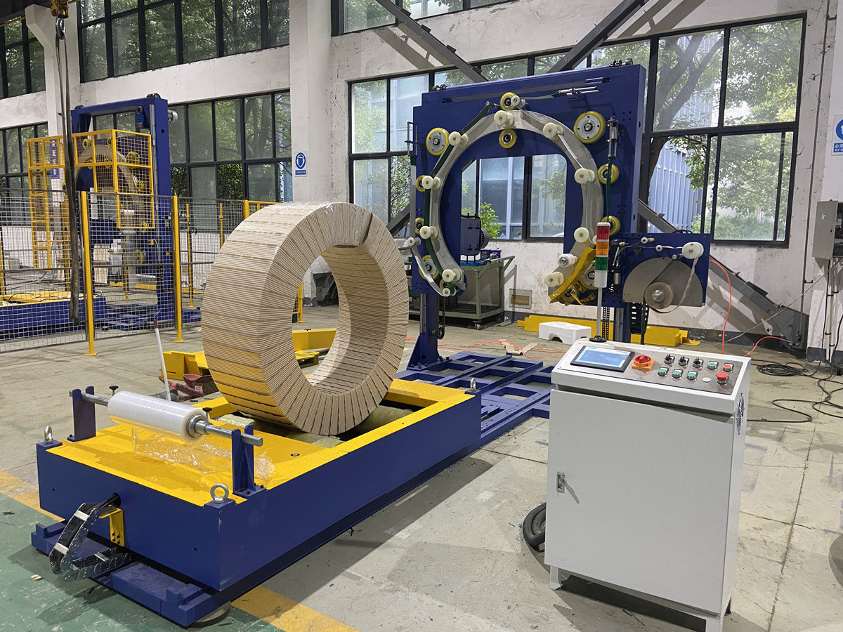 Тип 7.5KW вагонетки машины упаковки катушки JINGLIN автоматический алюминиевый для защитного создания программы-оболочки