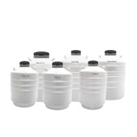 Portable Liquid Nitrogen Cryogenic Tank , Liquid Nitrogen Storage Container